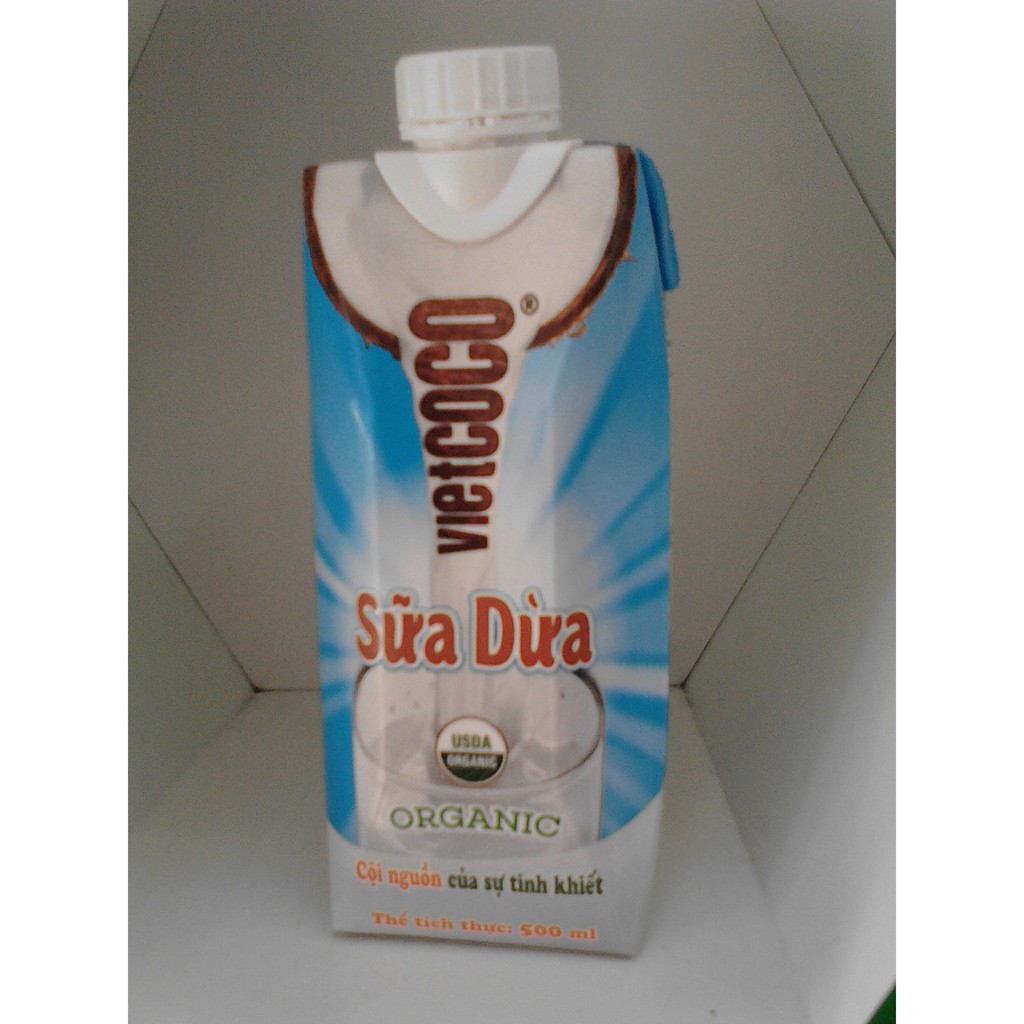 Sữa dừa Organic VietCoCo 500ml