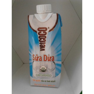 Sữa dừa Organic VietCoCo 500ml