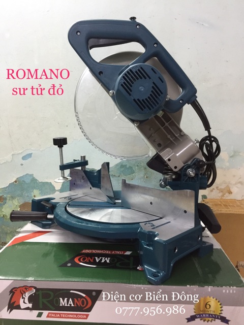 Máy cắt nhôm ROMANO Cắt 45 độ đĩa cắt 255 1900w cắt chính xác các vật liệu nhôm nhựa gỗ
