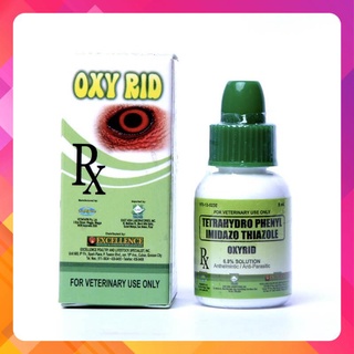 NHỎ OXY RID 5ML - SÂU MẮT, BỌT MẮT, DEM MẮT CHO GÀ