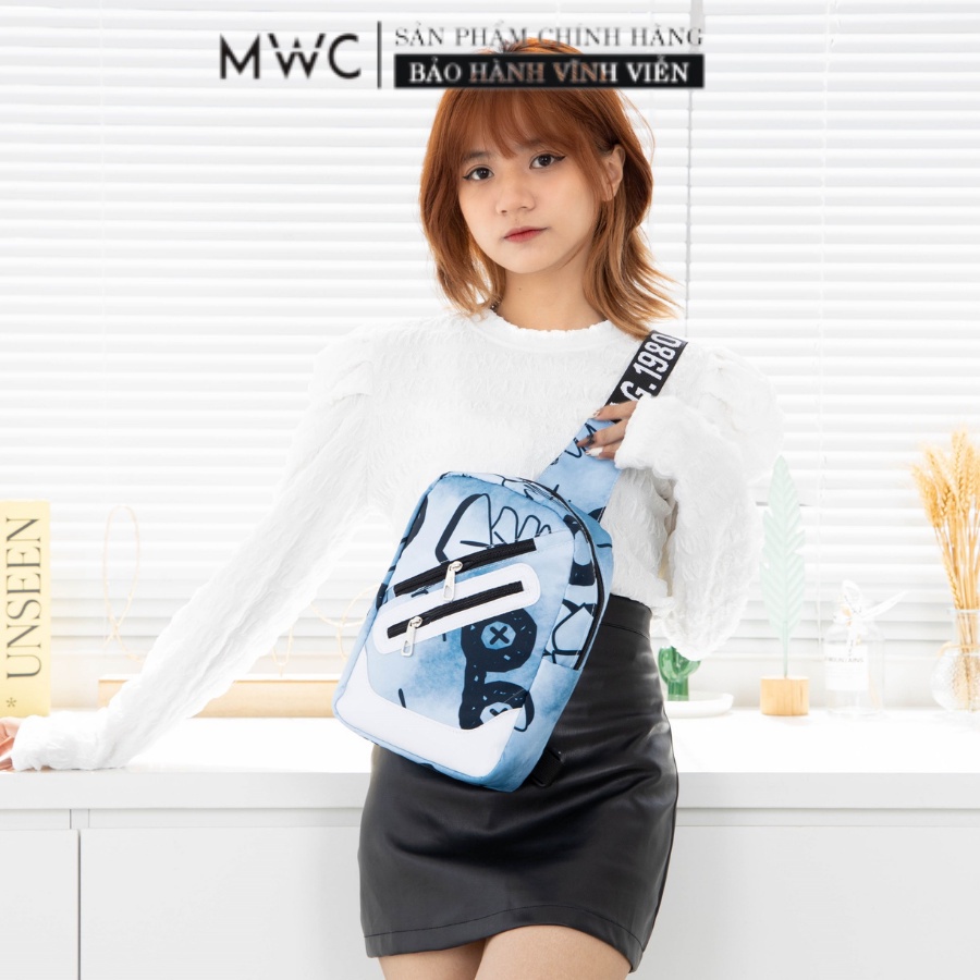 Túi MWC 0816 - Túi Đeo Chéo Unisex Chống Thấm Nước Phong Cách Thời Trang Cá Tính Năng Động Nhiều Màu Sắc
