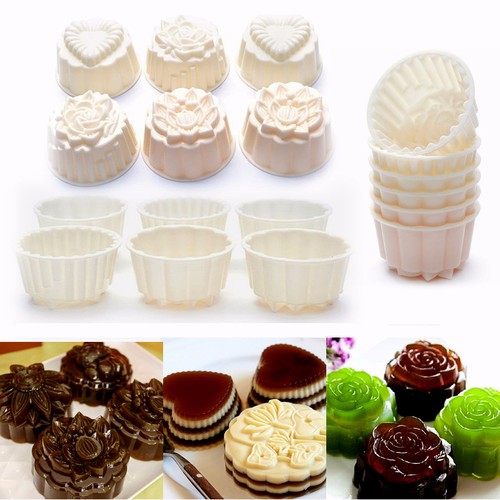 Set 6 khuôn rau câu trung thu mini 100gr - combo khuôn 150gr nhựa vĩnh trường - Jelly mold Moon Festival