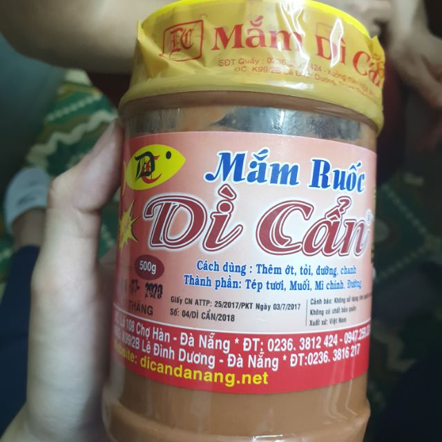 Mắm ruốc dì cẩn