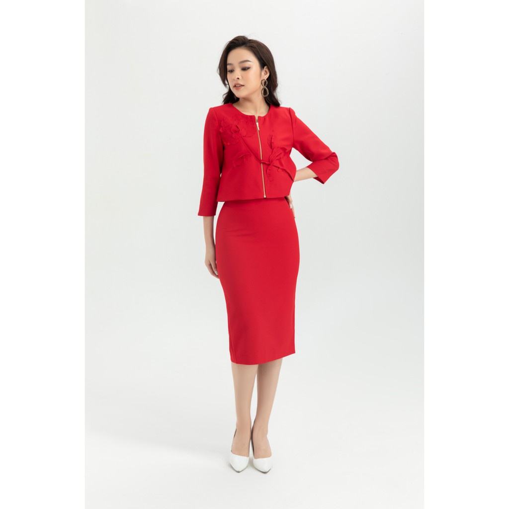 [NHẬP WABRTL5 GIẢM 10% TỐI ĐA 50K ĐH 250K ]Áo Vest Nữ đính hoa nổi IVY moda MS 67C5827