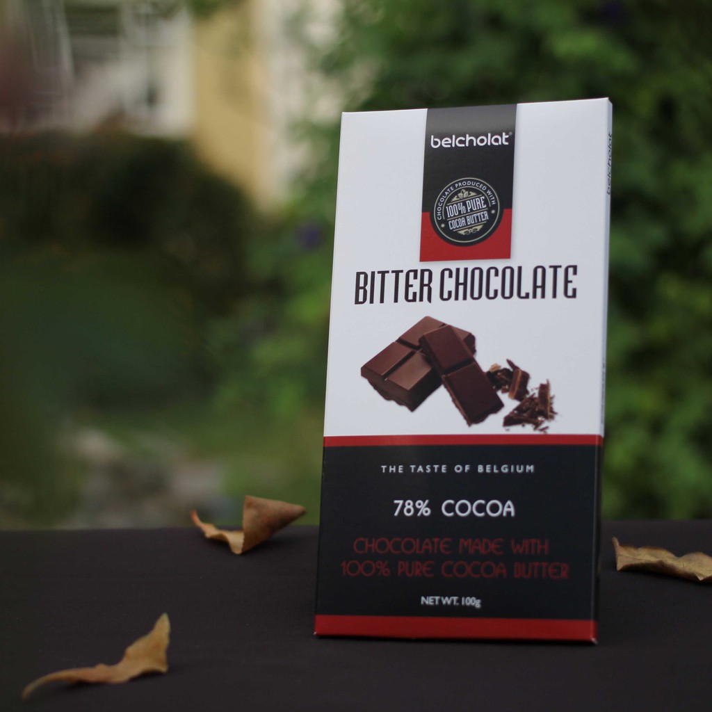 Socola thanh Bitter Chocolate 78%