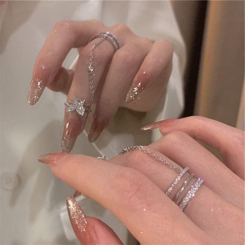 Nhẫn Hình Bướm Sang Trọng Thời Trang Cao Cấp