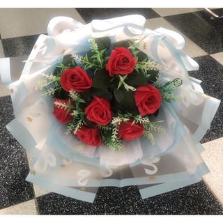 hoa sáp thơm 1 bong + gấu