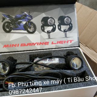 Đèn LED BI MINI 2 CHẾ ĐỘ - 1 cặp ( cos vàng pha trắng)