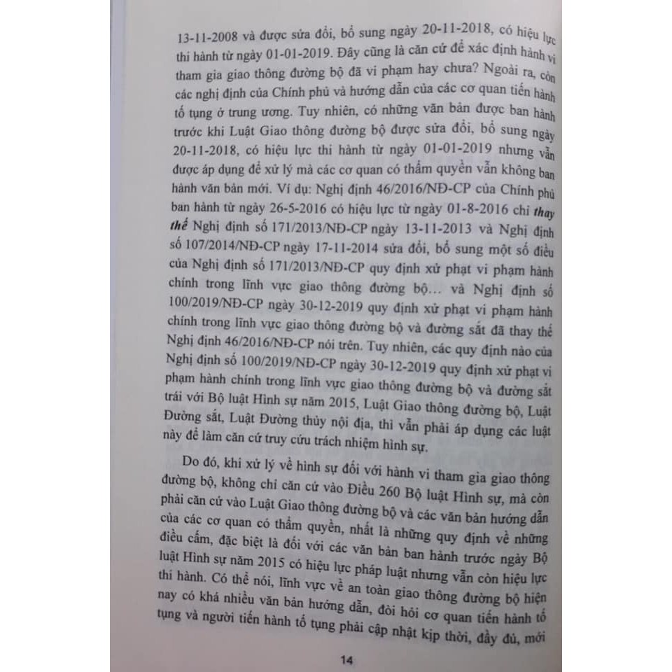 Sách - bình luận bộ luật hình sự năm 2015, phần thứ hai các tội phạm- chương xxi: mục 1 tội xâm phạm an toàn giao thông