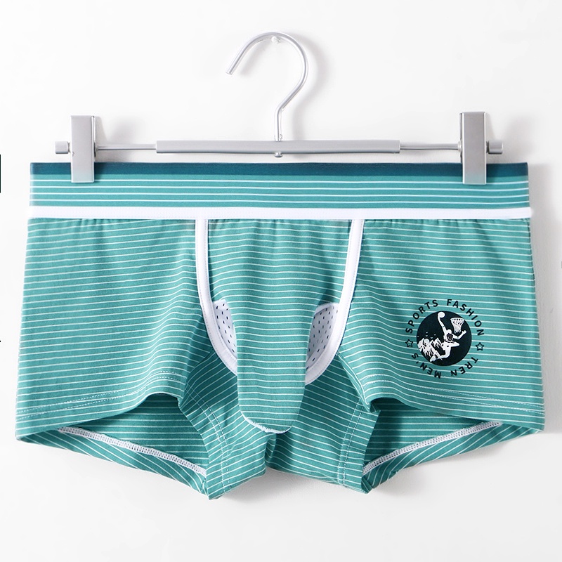 Quần Lót Nam Cotton Kẻ Sọc Gợi Cảm