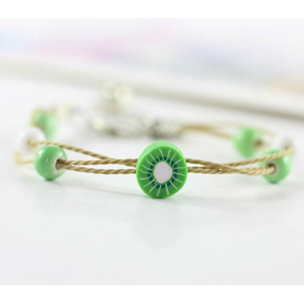 vòng tay nữ lắc tay trái cây, bánh, hoạt hình dễ thương  🍀 Clovershop68 🍀