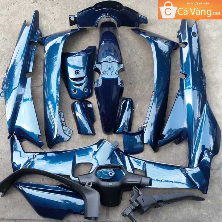 Dàn áo xe máy Wave a 100 nhiều màu, nhiều loại nhựa