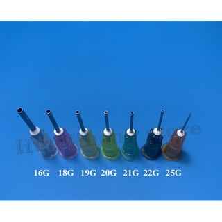 Đầu kim bơm keo, mỡ hàn (10 cái)