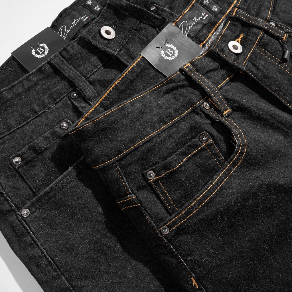 Quần jean nam Bentino chất vải dày dặn, form slimfit tôn dáng 4479