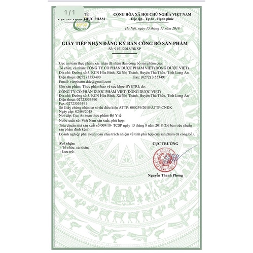 Bye Tri Plus - trĩ, giúp giảm đau, co búi trĩ, phù nề - Byetri Plus