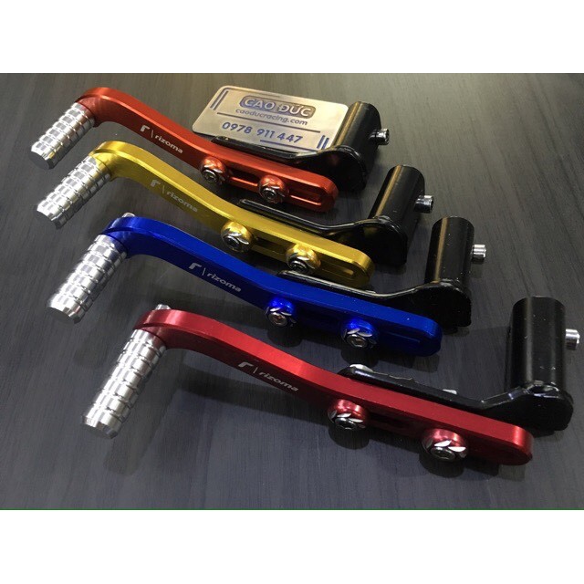 Cần số nhôm Rizoma - cần số móc nhôm Rizoma gắn mọi loại xe - caoducracing
