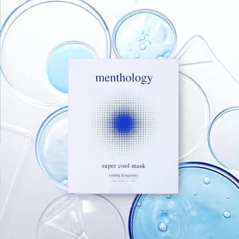 Mặt Nạ Làm Lạnh Tê Mát Da Menthology Super Cool Mask 25ml