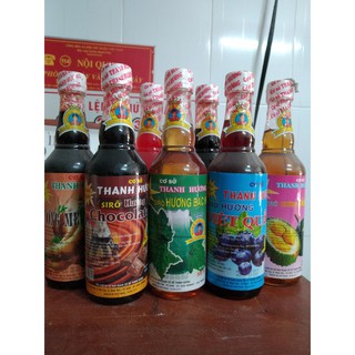 [500ml] Siro Thanh Hương đủ mùi vị