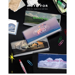 Sổ WEEKLY PLANNER Note For mini nông trại mây