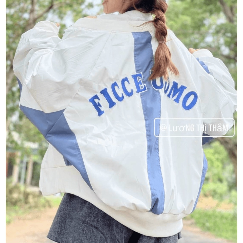 [ HÌNH THẬT 100% ] Áo Khoác Bomber Form Lửng Nữ In Chữ Siêu Chất Cực Hot  - ĐĂNG QUANG FASHION