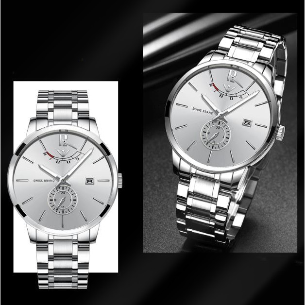 [Tặng vòng tay]Đồng hồ nam NIBOSI chính hãng NI2318 fullbox tặng dụng cụ | BigBuy360 - bigbuy360.vn