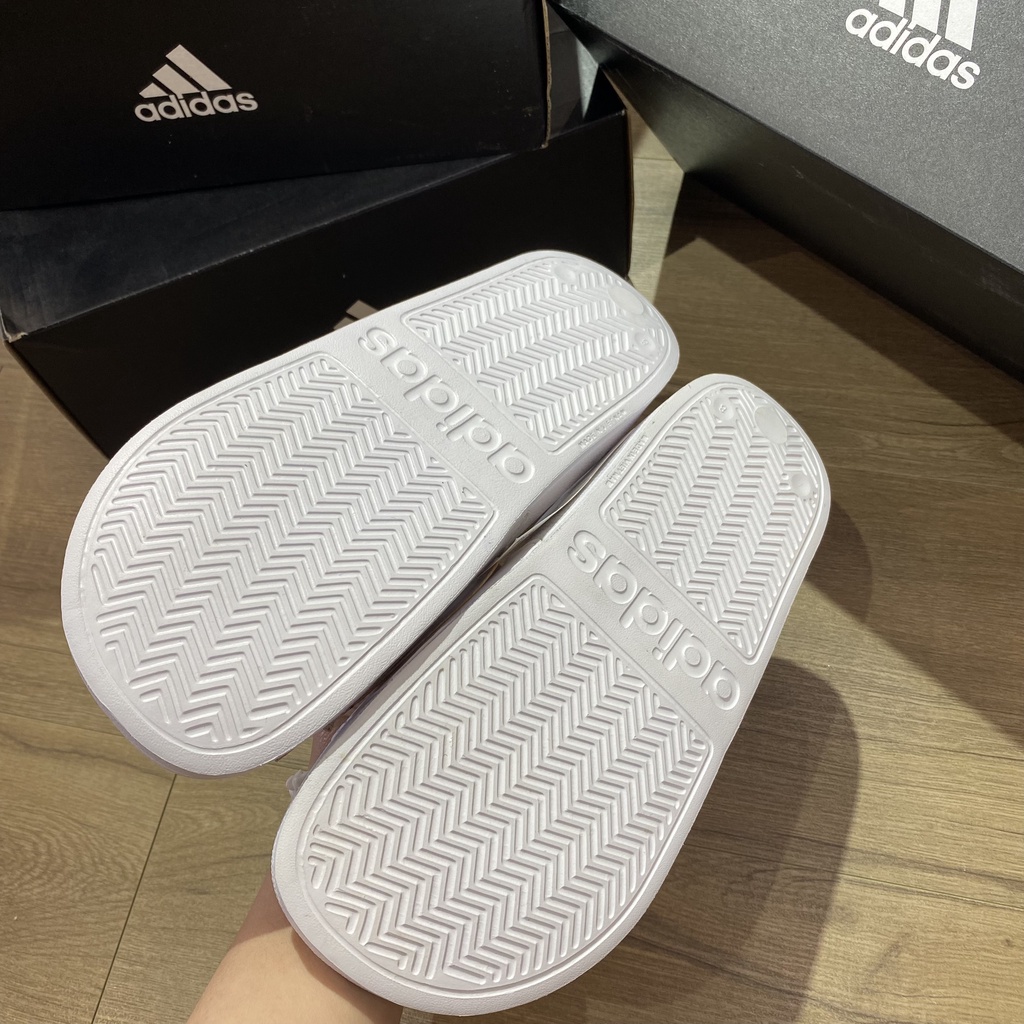 Dép ADIDAS SHOWER big logo màu Trắng - Code: GZ3779