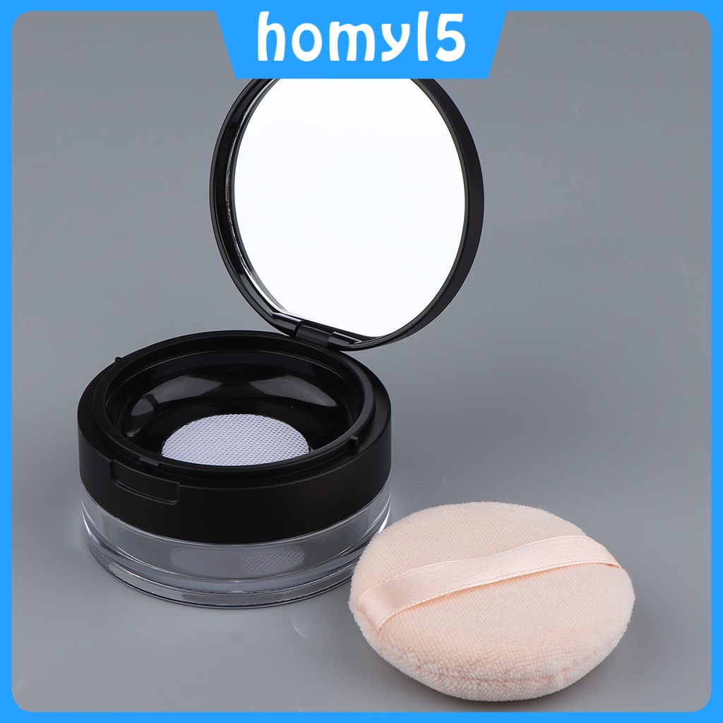 Hộp Đựng Phấn Phủ Dạng Bột 20g Kèm Mút Trang Điểm | BigBuy360 - bigbuy360.vn