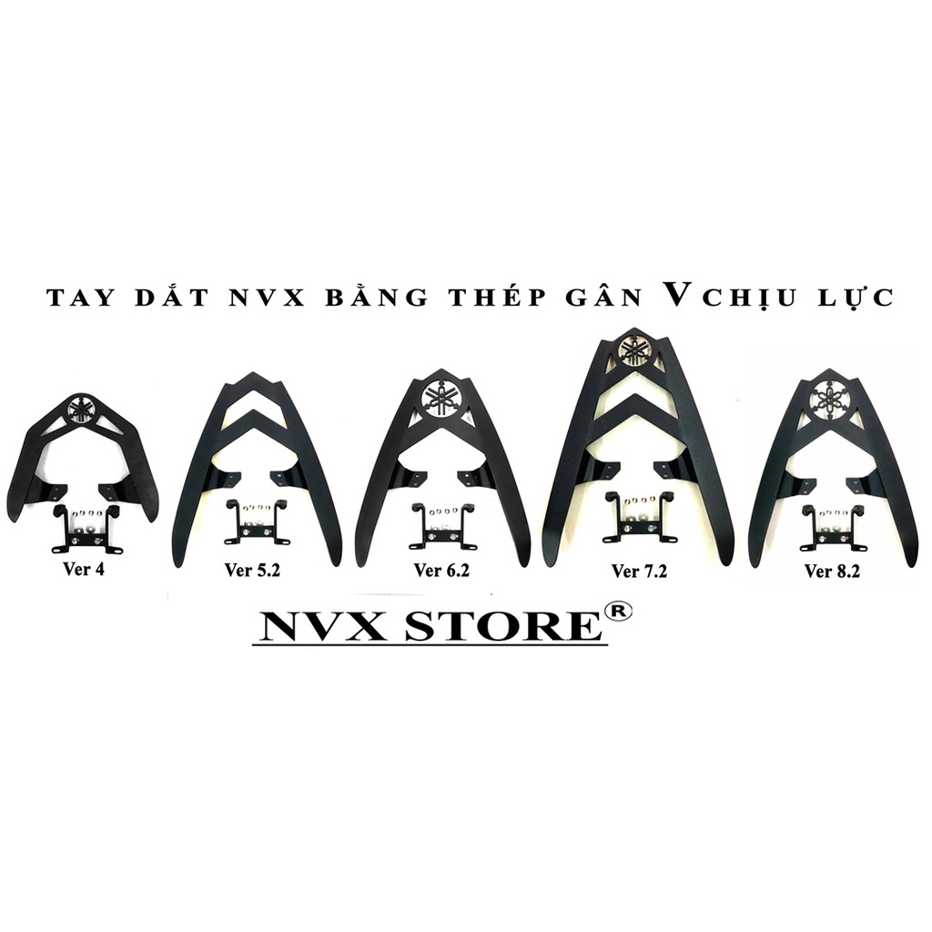 Tay dắt NVX 2022 Ver 7.2  bằng thép