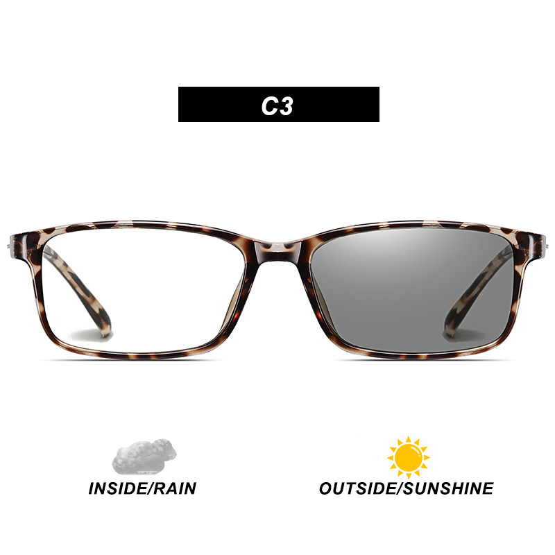 Mắt Kính Gọng Hình Chữ Nhật Chống Ánh Sáng Xanh Thời Trang Nam