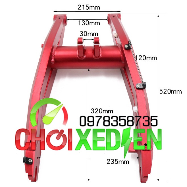 GẮP ĐỘ XE ĐIỆN XMEN