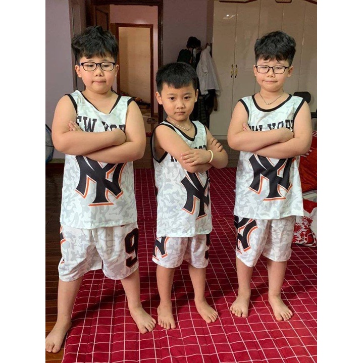 Đồ Bộ Ba Lỗ Sport kids Cho Bé trai từ 10kg Đến Size Đại