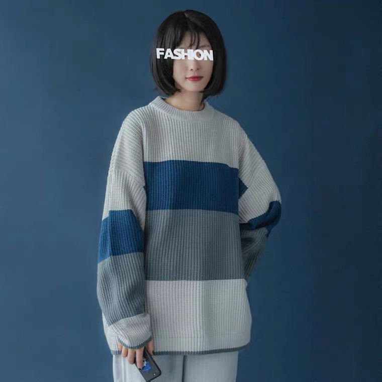 Áo Len Kiểu Dáng Thời Trang Phong Cách Hàn Quốc Cho Các Cặp Đôi Size M-2Xl
