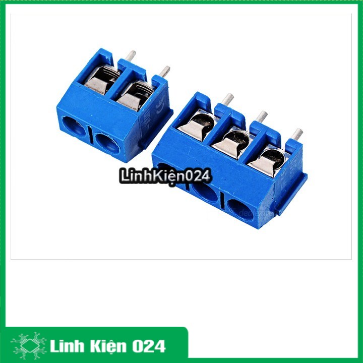 Cổng Kết Nối Terminal KF301 5.08mm Xanh Dương 3P/2P