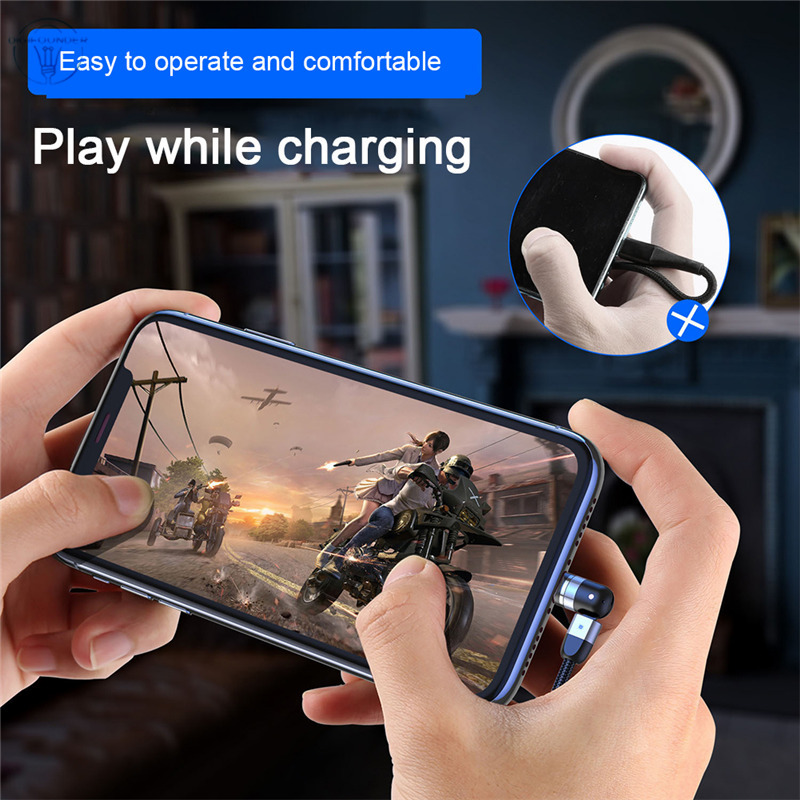Phích Cắm Sạc Nhanh Có Đèn Led 540 Độ Tiện Dụng Dành Cho Ios
