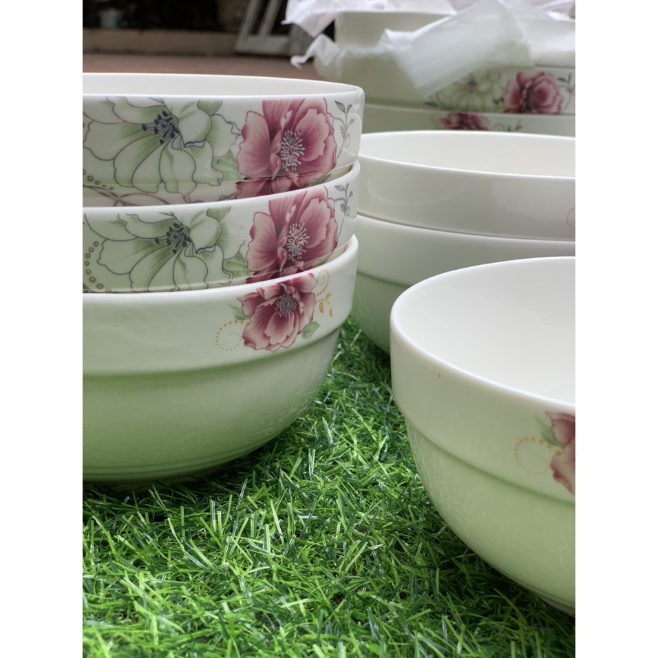 Bát tô sứ loại dày men đẹp giá rẻ dùng ăn cháo bún phở