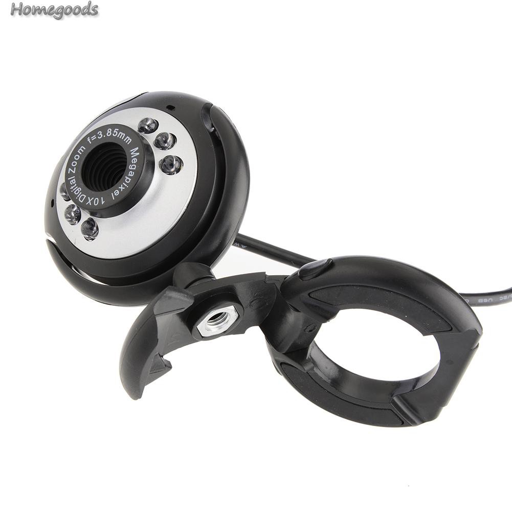 Camera Webcam 12.0 Mp 6 Led Usb Kèm Mic Cho Máy Tính | BigBuy360 - bigbuy360.vn