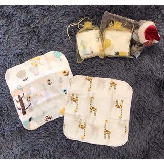 Khăn xô sợi tre aden and anails set 10 khăn