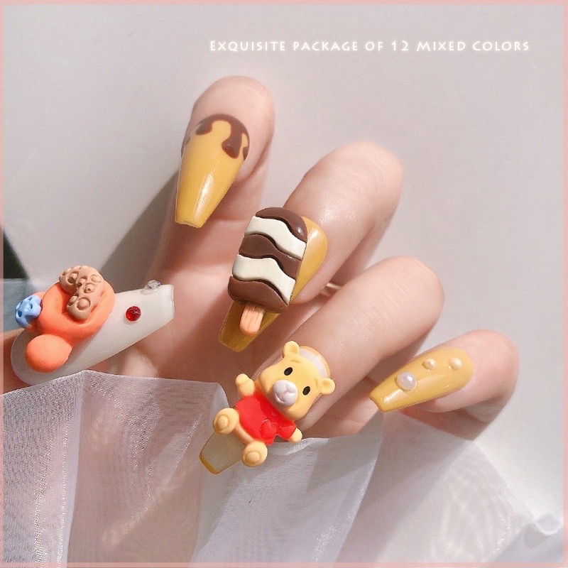Set charm to đính móng các mẫu
