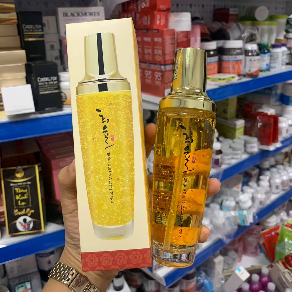 SERUM VÀNG 24K HÀN QUỐC - Tinh Chất Vàng Căng Bóng, Trắng Da Lebelage HEE YUL 130ML