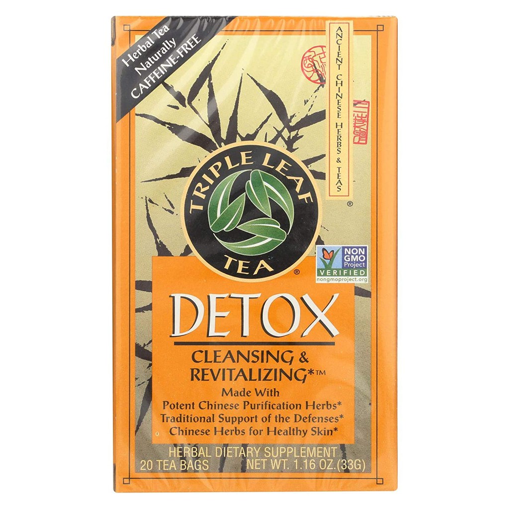 Trà detox thảo mộc Triple leaf tea 20 gói