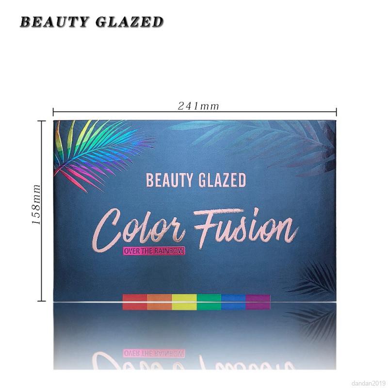 Phấn mắt Beauty Glazed 39 màu cầu vồng chống nước lâu trôi
