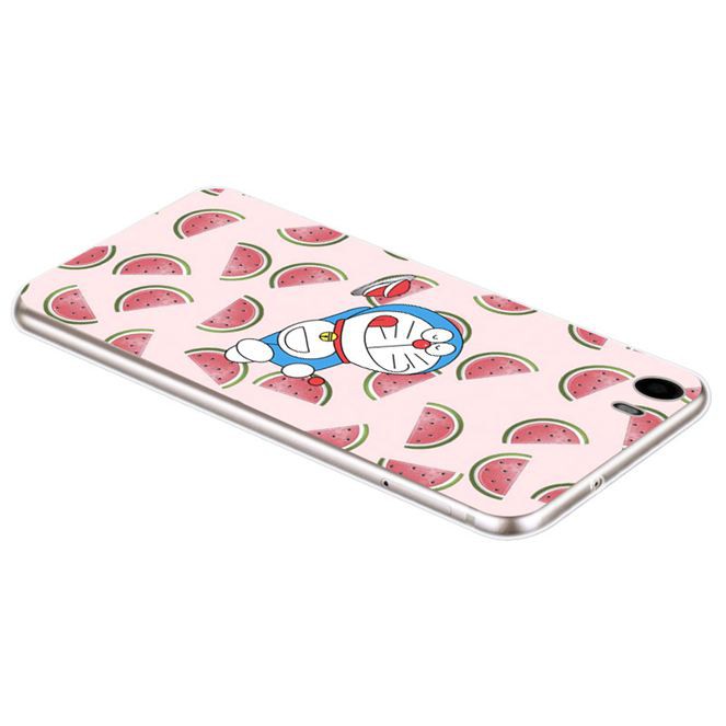 Ốp điện thoại in hình dưa hấu và Doraemon dễ thương cho Wiko Sunny Lenny Robby Jerry 2 3 Plus Harry View XL