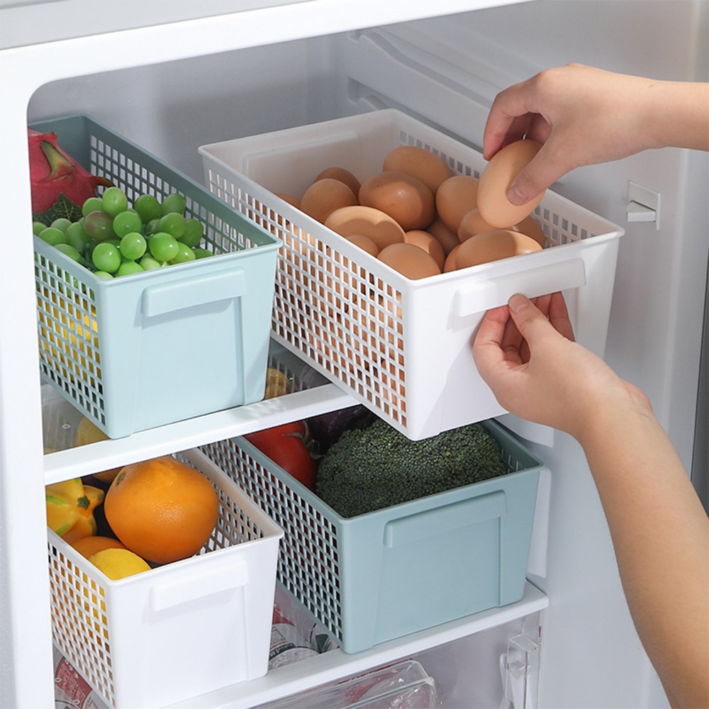 Khay Giá NHỰA LƯỚI J8 Đựng Đồ Đa Năng - Rổ Chất Đẹp - Cứng Cáp - Giỏ Dài 28Cm