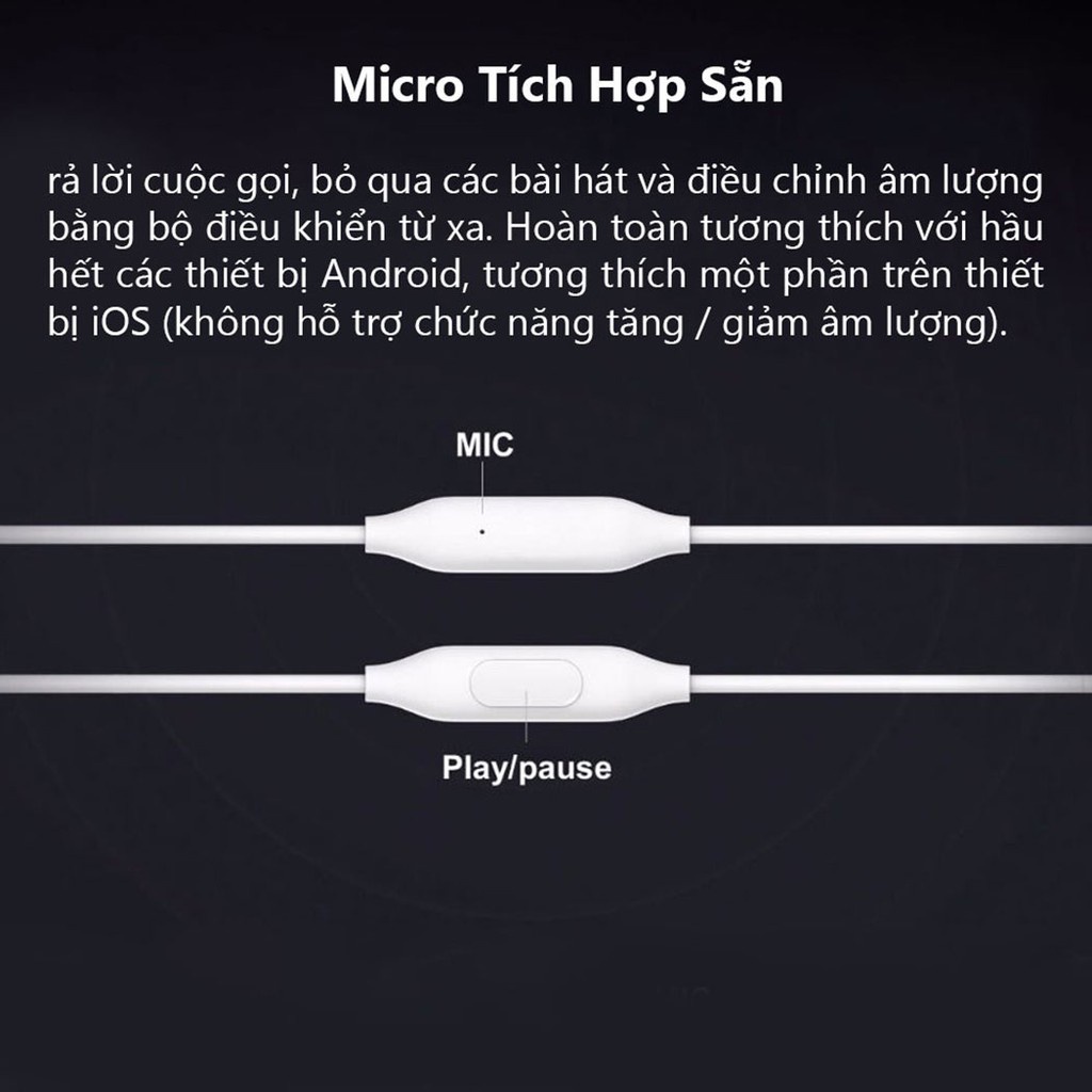 Tai Nghe Có Dây Xiaomi Piston Lite 2017 - Tai Nghe Gaming Xiaomi Vỏ Nhôm Nguyên Khối, Bass Mạnh, Chống Ồn-BH Tháng