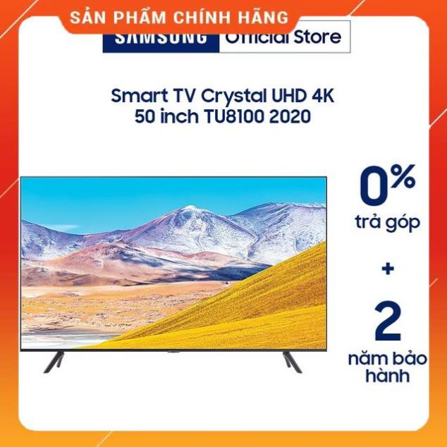 SIÊU hỏa tốc [FreeShip] Smart Tivi 4K UHD Samsung 50 inch UA50TU8100KXXV