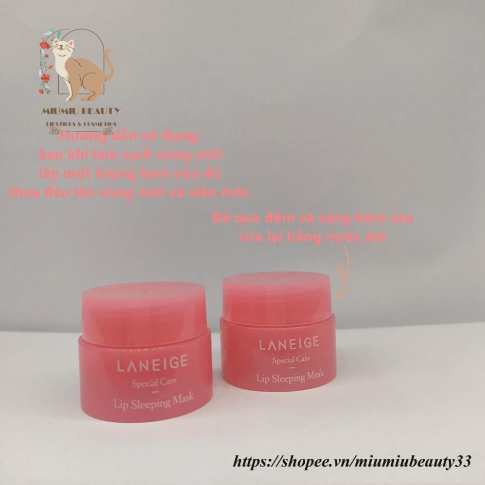 Mặt nạ ủ môi laneige minisize 3g | BigBuy360 - bigbuy360.vn
