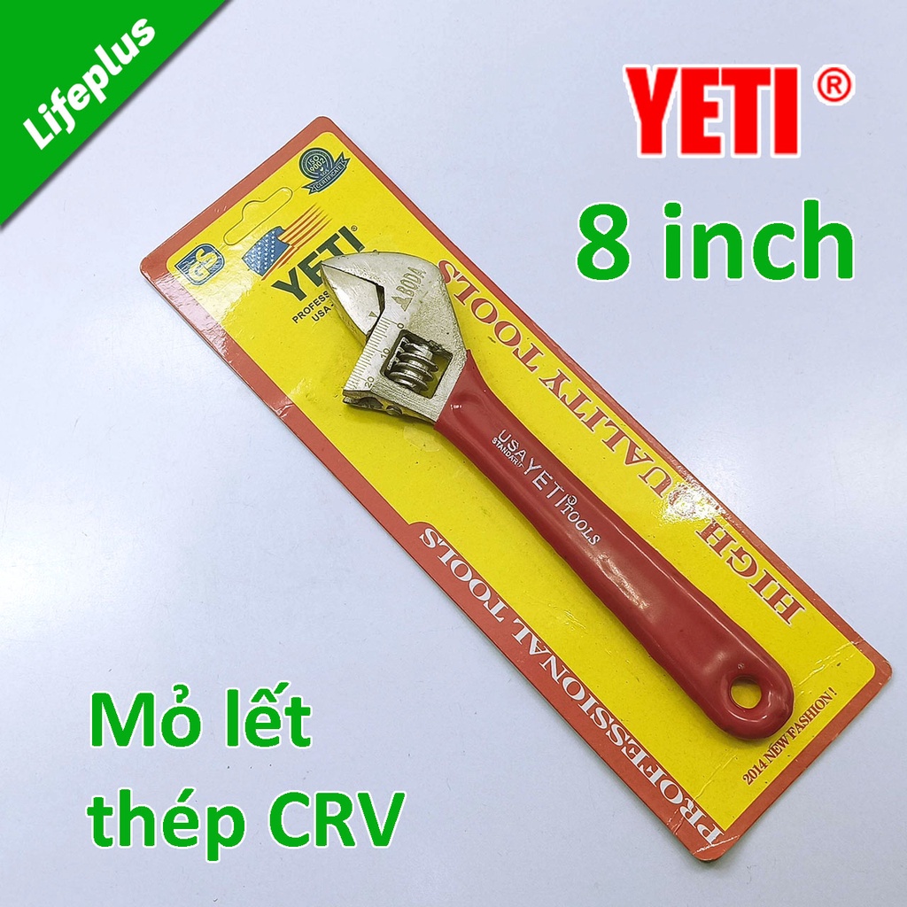 Mỏ lết 8inch 200mm Yeti