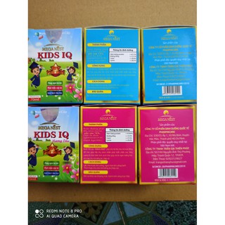 Combo 6 hủ yến xào cao cấp 15% Yến cho trẻ ( 3 hủ Kids IQ thường + 3 hủ Kids IQ hương dâu )