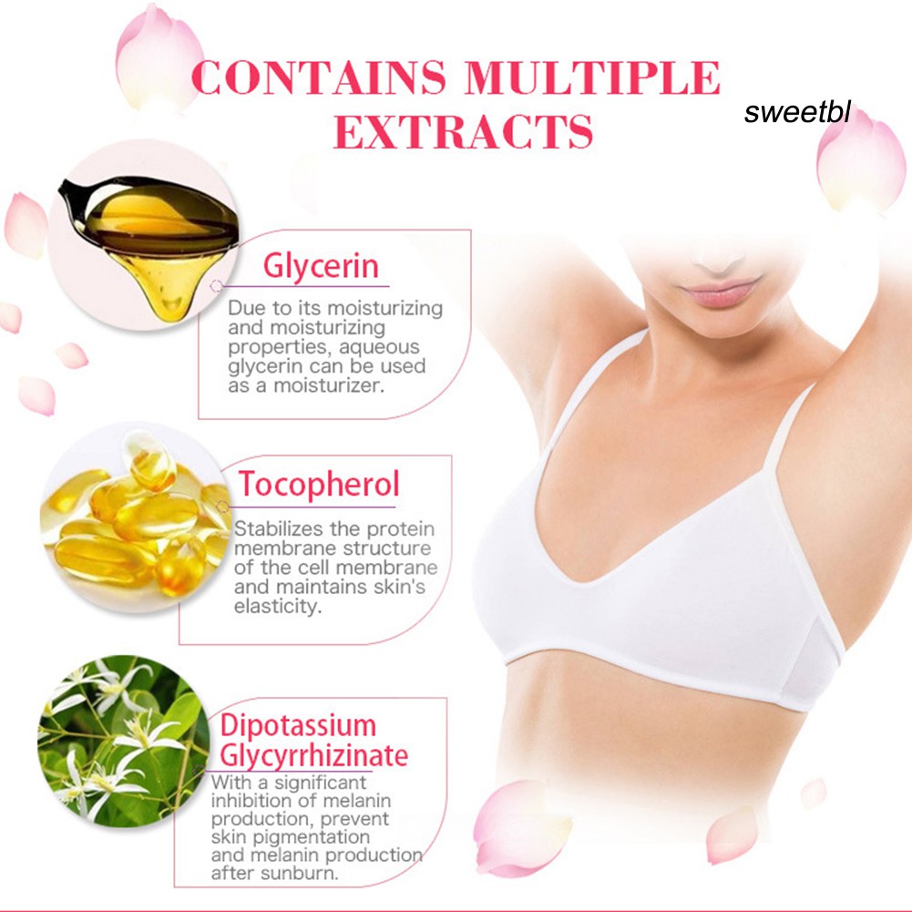 Kem Làm Trắng Vùng Da Dưới Cánh Tay / Đầu Gối / Cùi Chỏ Và Vùng Nhạy Cảm