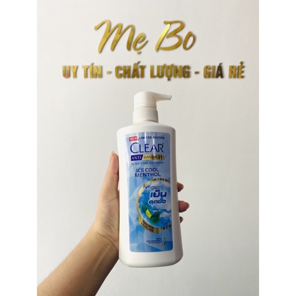 Dầu gội Clear Bạc Hà Thái Lan 480ml